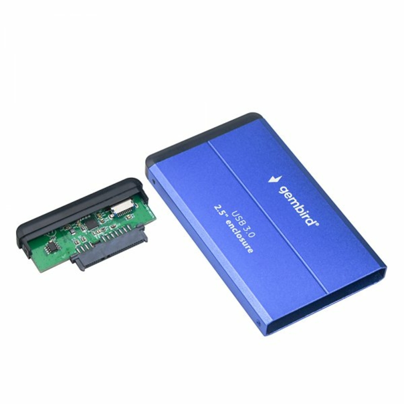 Зовнішня кишеня Gembird EE2-U3S-2-B для 2.5 SATA дисків, металевий корпус, USB 3.0, фото №3