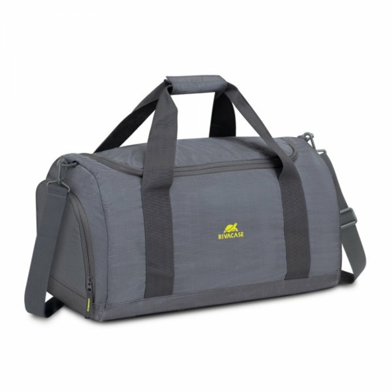 Легка складна дорожня сумка 5542, 30л, сірий колір, numer zdjęcia 2