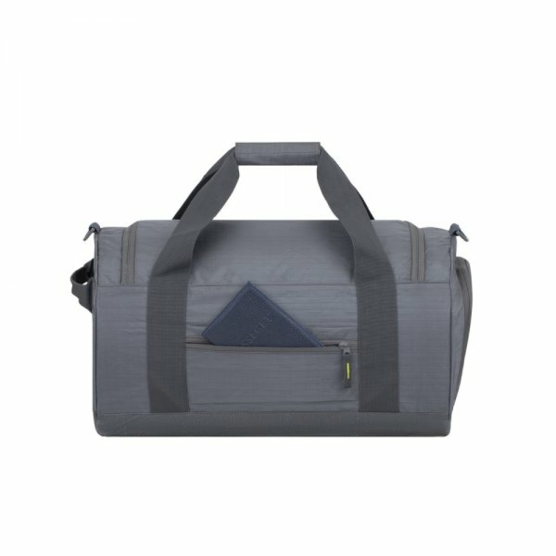 Легка складна дорожня сумка 5542, 30л, сірий колір, фото №5