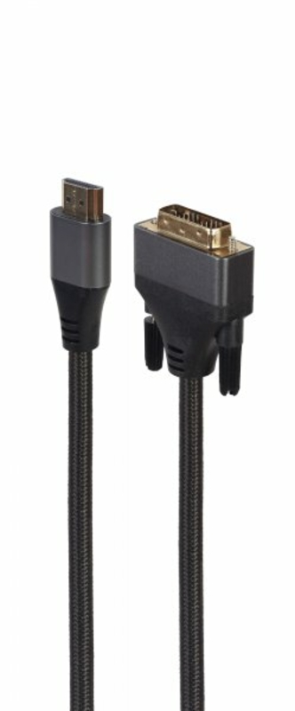 Кабель Cablexpert CC-HDMI-DVI-4K-6, HDMI на DVI, 1.8м, photo number 2
