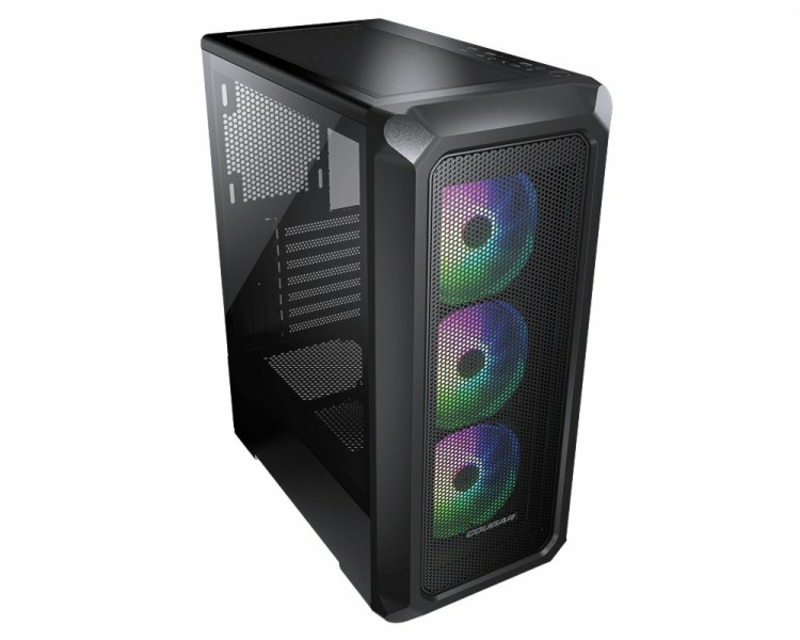 Корпус комп'ютерний Cougar ARCHON 2 MESH RGB (Black), Ігровий, скляне вікно, чорний, фото №5