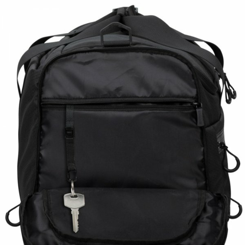 Дорожня сумка 5331 (Black), 35 л, чорна, фото №11