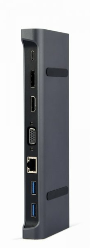 Адаптер Cablexpert A-CM-COMBO9-02, USB Type-C 9-в-1, photo number 2