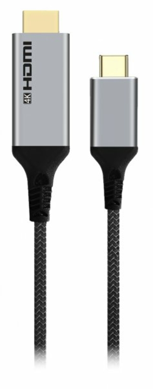 Кабель Cablexpert A-CM-HDMIM4K-1.8M, USB-C на HDMI, 1.8м, photo number 2