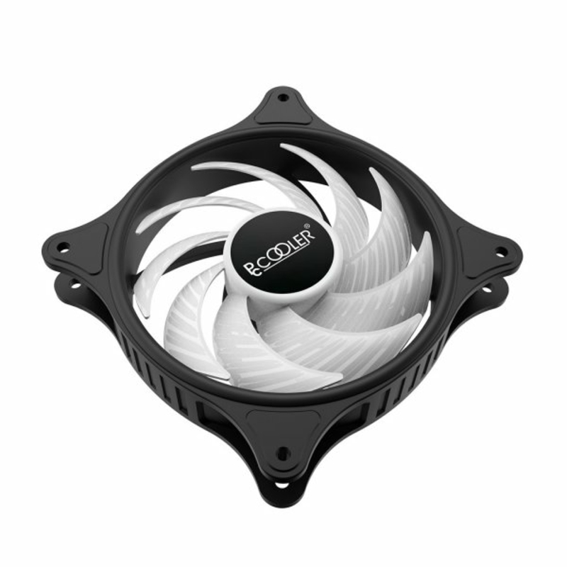 Корпусний вентілятор PCCOOLER FX 120 ARGB BK, чорний, фото №5