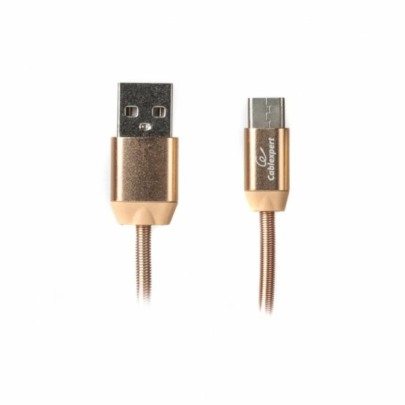 Кабель Cablexpert CCPB-C-USB-08G, преміум якість USB 2.0 A-папа/C-папа,1 м., фото №2