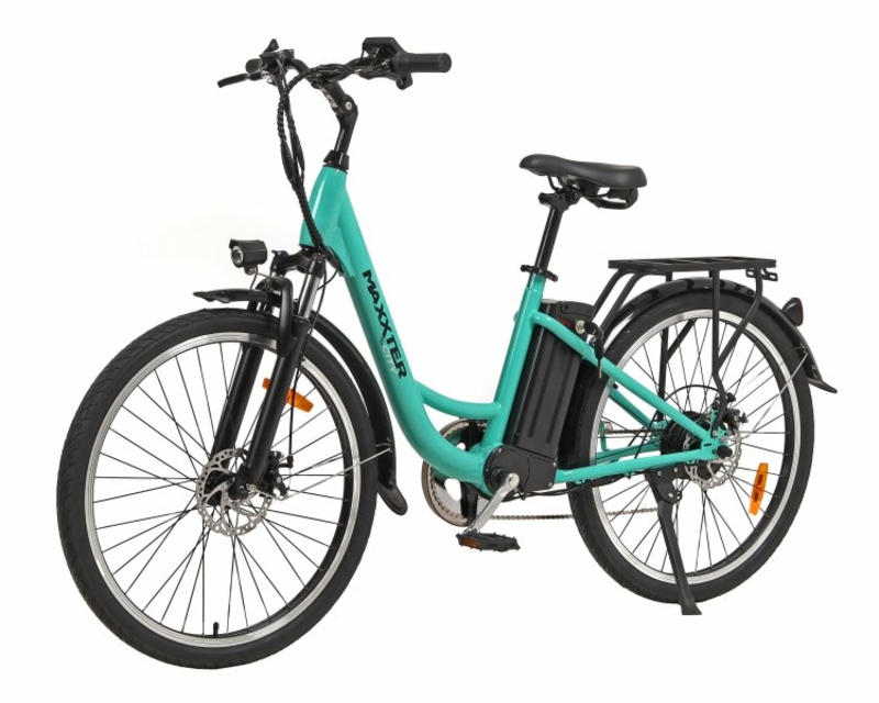 Електричний велосипед Maxxter CITY 2.0 (LightBlue) 250W (світло-синій), фото №3