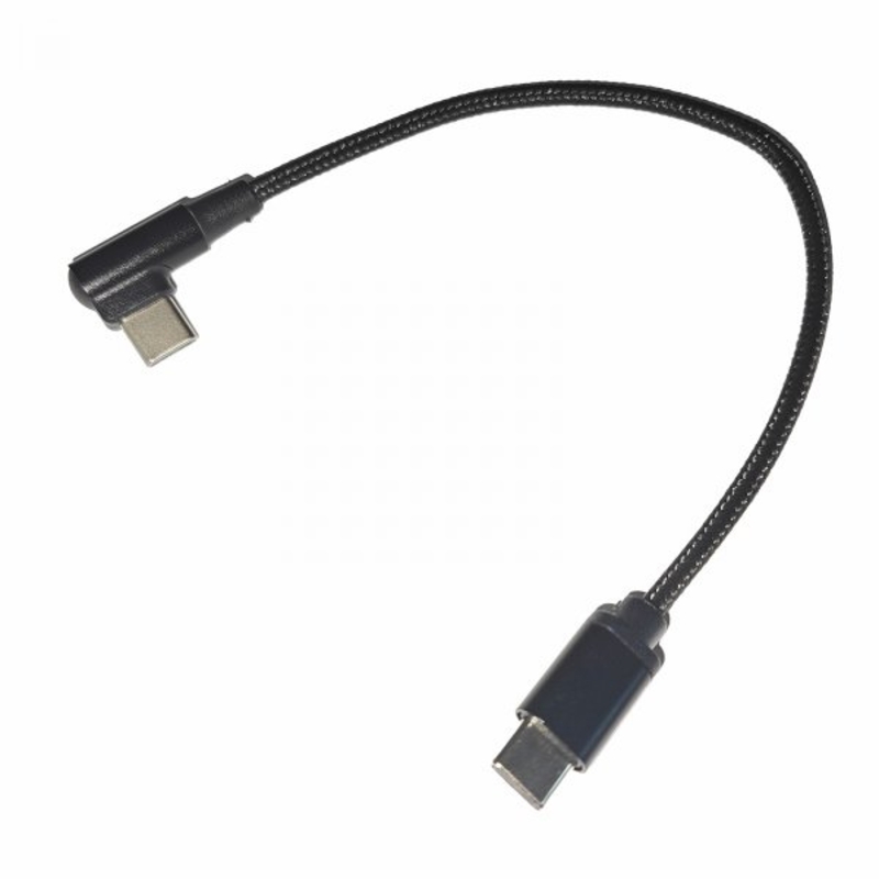 Кабель кутовий Cablexpert CC-USB2-CMCML-0.2M, USB 2.0 С-тато/С-тато, 0.2 м., photo number 3