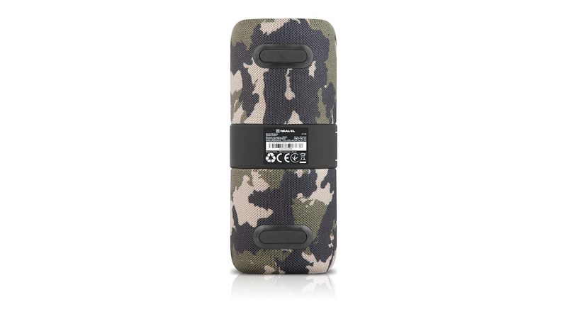 Колонка REAL-EL X-733 camo (24Вт, Bluetooth, USB, AUX, 3600мА*час), photo number 8