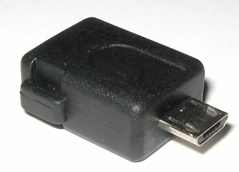 Переходник Mini USB (мама) => Micro USB (папа), фото №2