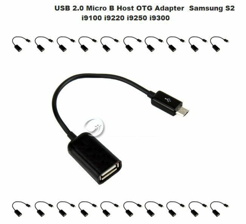 OTG micro USB (папа) - USB (мама) On-The-Go Host, фото №3