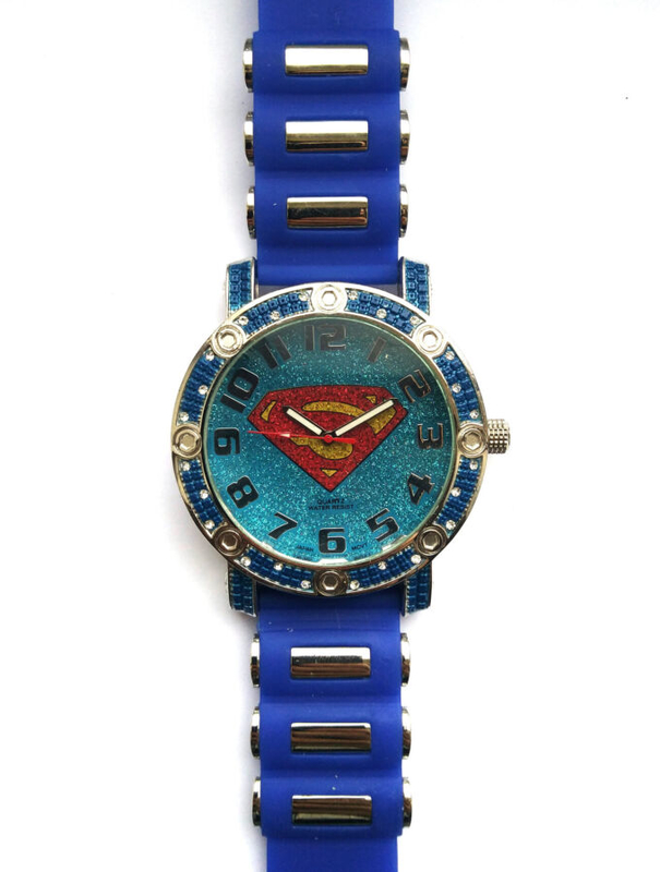 Огромные часы супермена от A.b.c. из сша механизм Sii, numer zdjęcia 2