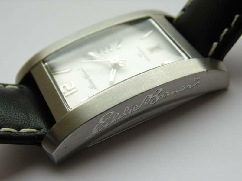 Eddie Bauer классические часы из США кожа механизм Japan SII дата, фото №8