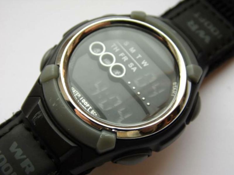 FMD часы из США WR100ft секундомер будильник подсветка, photo number 5