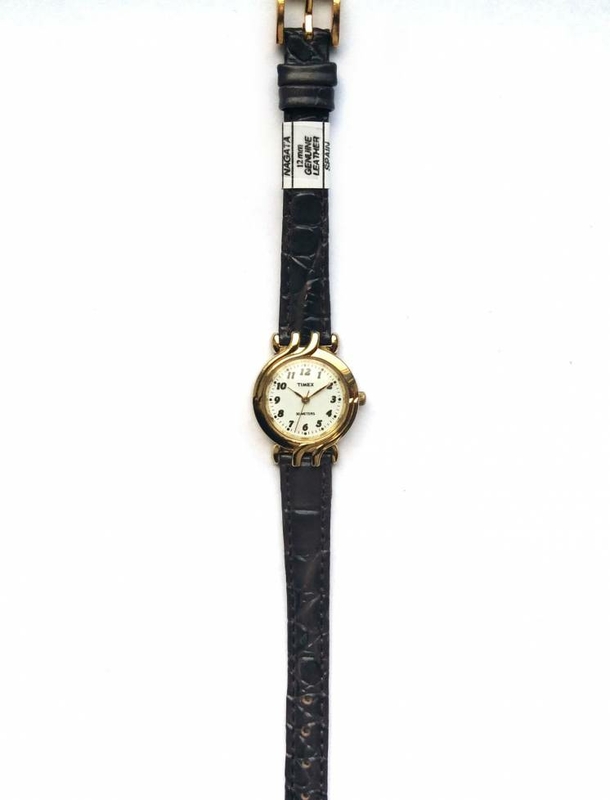 Timex классические часы из США кожа водонепроницаемость, фото №4