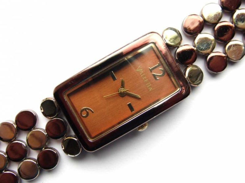 Valetta by FMD часы из США пятнистый браслет механизм Japan SII, фото №5