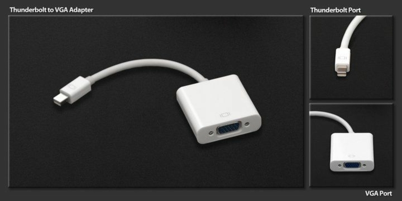 Mini DisplayPort - VGA адаптер для Apple MacBook, photo number 3