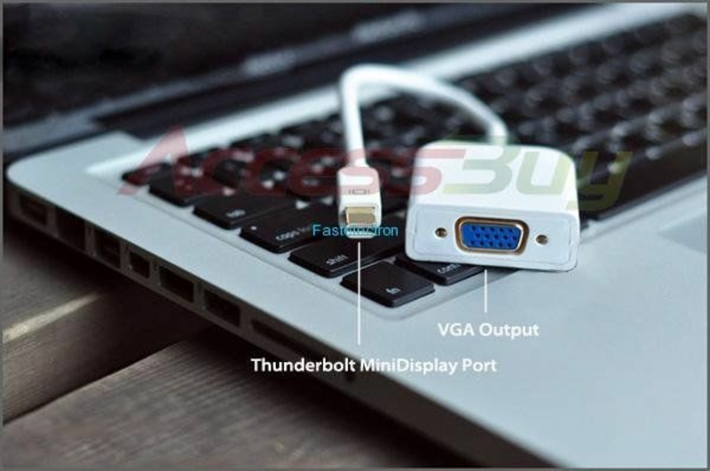 Mini DisplayPort - VGA адаптер для Apple MacBook, photo number 7