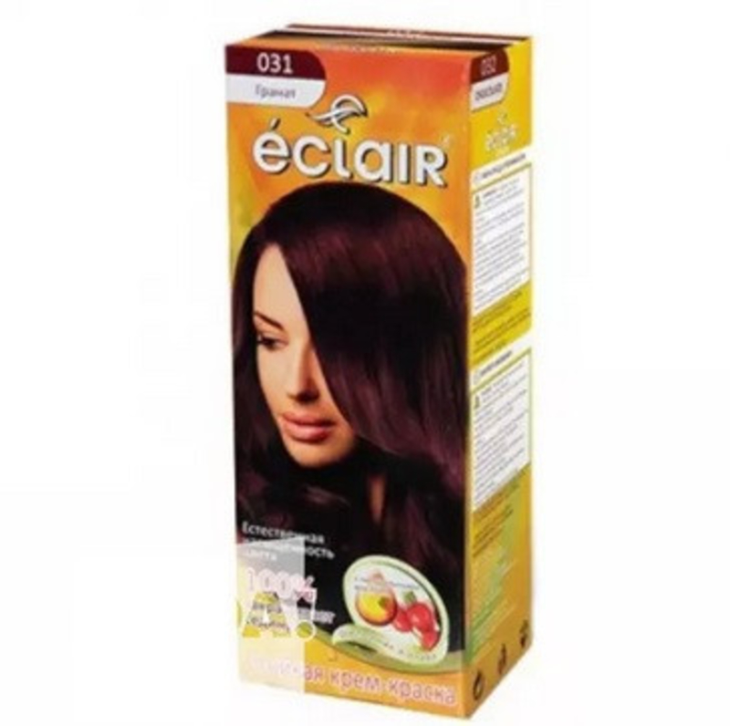 Краска для волос Eclair (просрочена в 2019г)  №031 Гранат