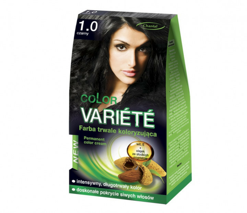 Краска для волос Variete (просроченная! 08/2018г) 1.0 Черная №5 Светло-коричневый