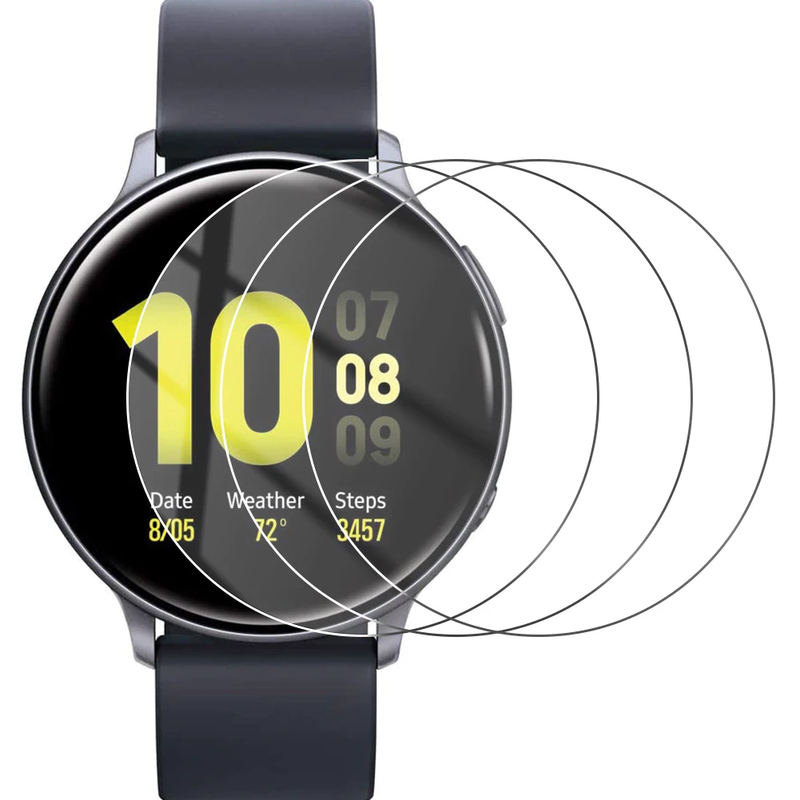 Пленка защитная мягкая для Samsung Galaxy Watch Active 2 диаметр 34 мм