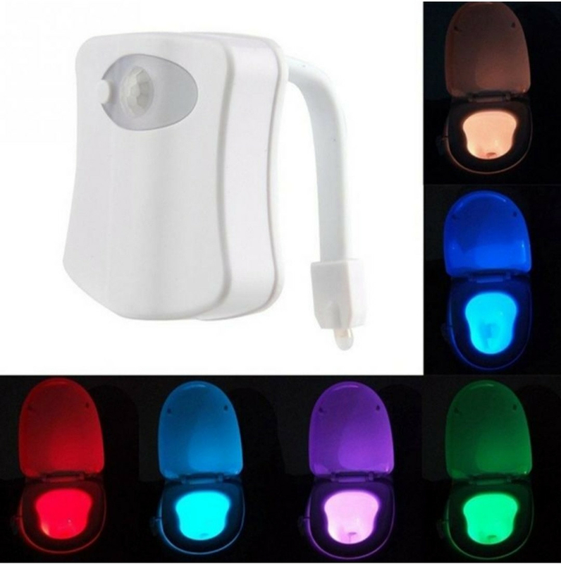 Подсветка для унитаза LED LightBowl 8 цветов с датчиком движения, numer zdjęcia 3