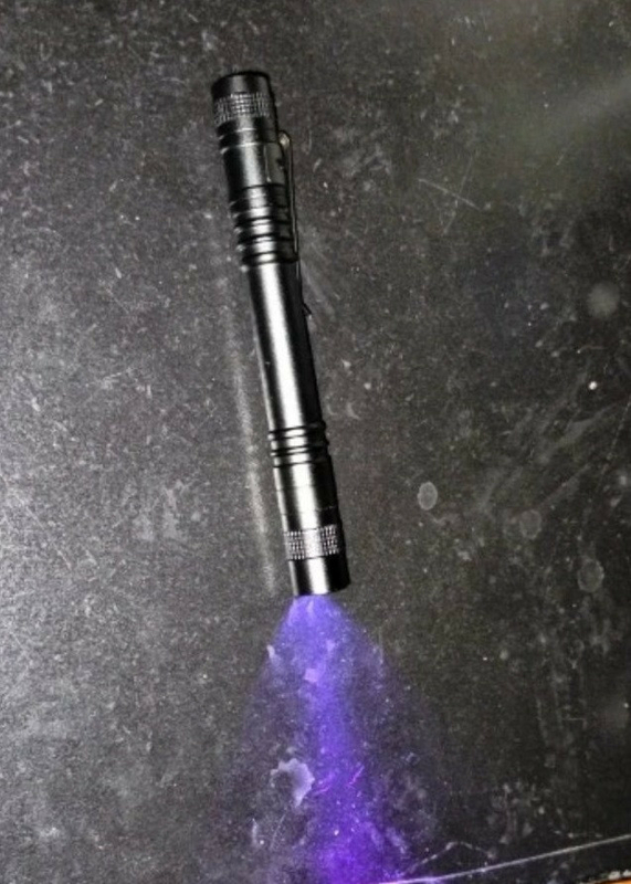 Фонарик, лампа ультрафиолетовая 395 nm UV 1шт, фото №8