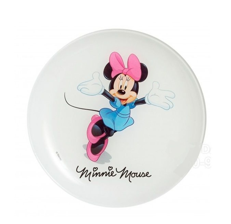 Talerz deser okrągła Luminarc Disney Colors Minnie 20 cm G9171