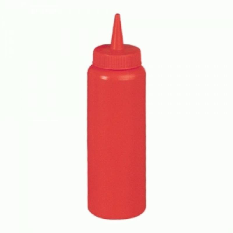 Бутылка пластиковая для соусов FoREST 240 мл красная 502401