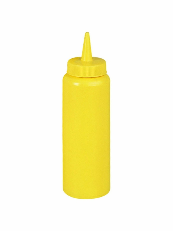 Бутылка пластиковая для соусов FoREST 360 мл желтая 503602