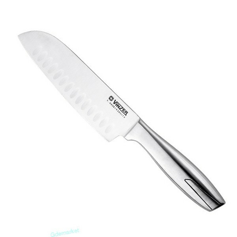Нож стальной сантоку Vinzer VZ 89315