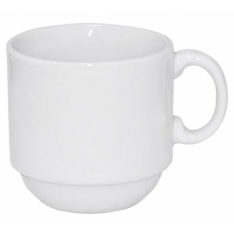 Чашка 80 мл 1364 кофейная Хорека белая