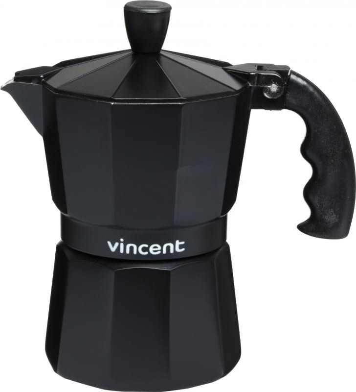 Гейзерная кофеварка на 6 чаш. Vincent алюм., VC-1366-300