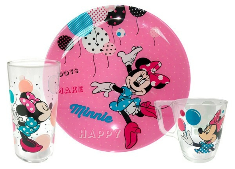 Набор для детей Luminarc Disney Party Minnie 3 пр, L4877