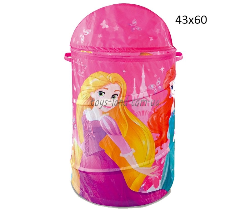 Kosz na zabawki D-3506 (24sht) Princess w torbie ,43*60 cm