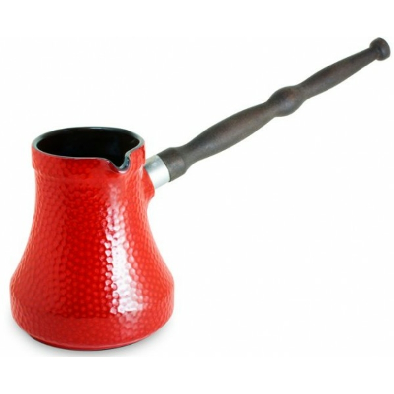 Turka ceramiczna Ceraflame 240 ml Hammered czerwony. D94016