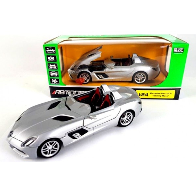 Автопром машинки. Mercedes SLR 1/24 AUTOPANORAMA. Технопарк модели машин Мерседес Макларен стринтинг Мосс. Машинки автопром 1 24. Игрушка Мерседес Бенц автопром.