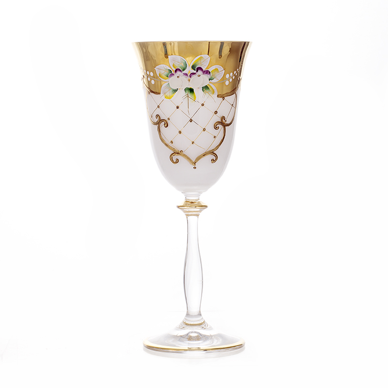 Набор бокалов для вина Опал 6 предметов MiG Kristal 40600-25450-101