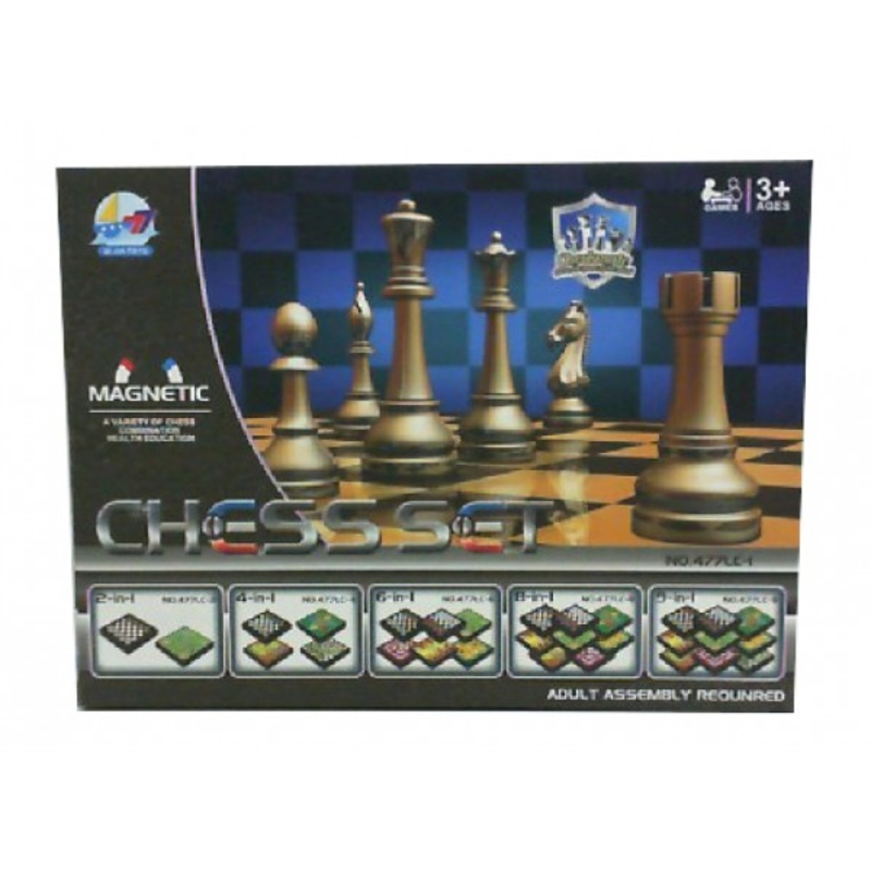 Шахматы магнит 477LC-8  в коробке