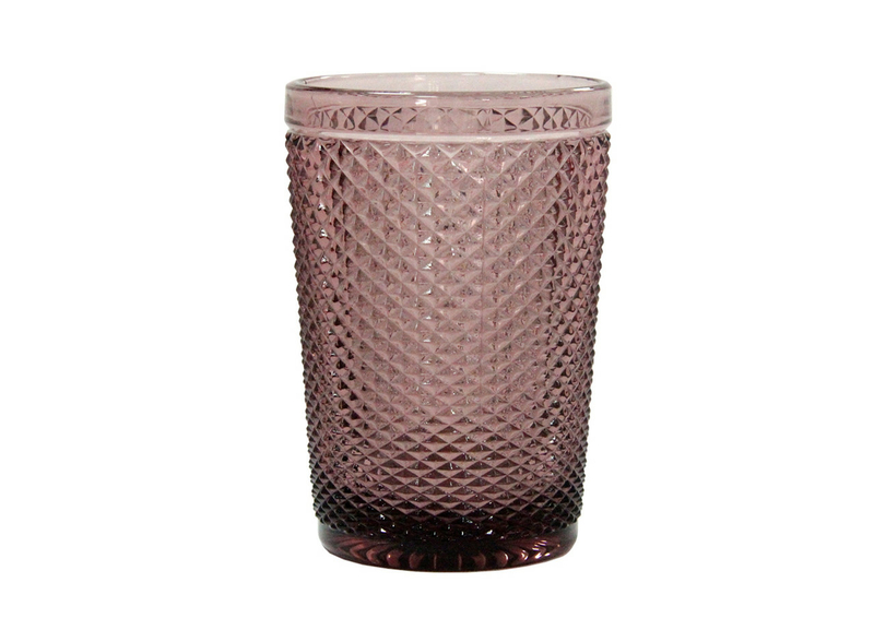 Szklanka Amber 350 ml różowy wysoki 34215-15-4