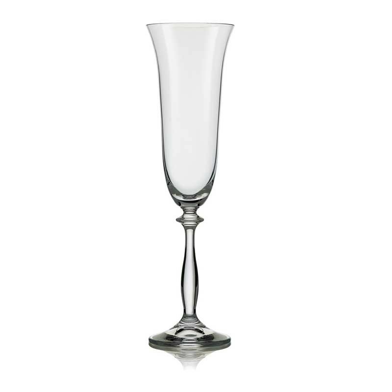 Набор бокалов для шампанского Bohemia Angela 190 мл 2 пр  b40600-K0504/K0506, фото №2