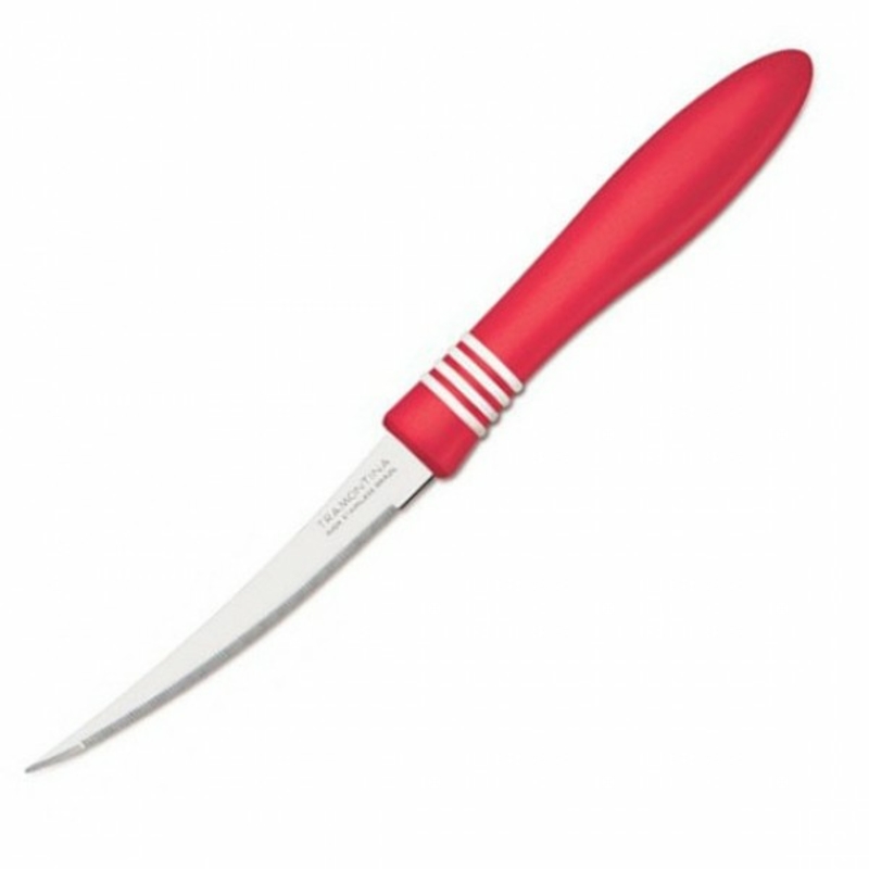 Нож для томатов Tramontina Cor&Cor 127 мм красная руч. 23462/275