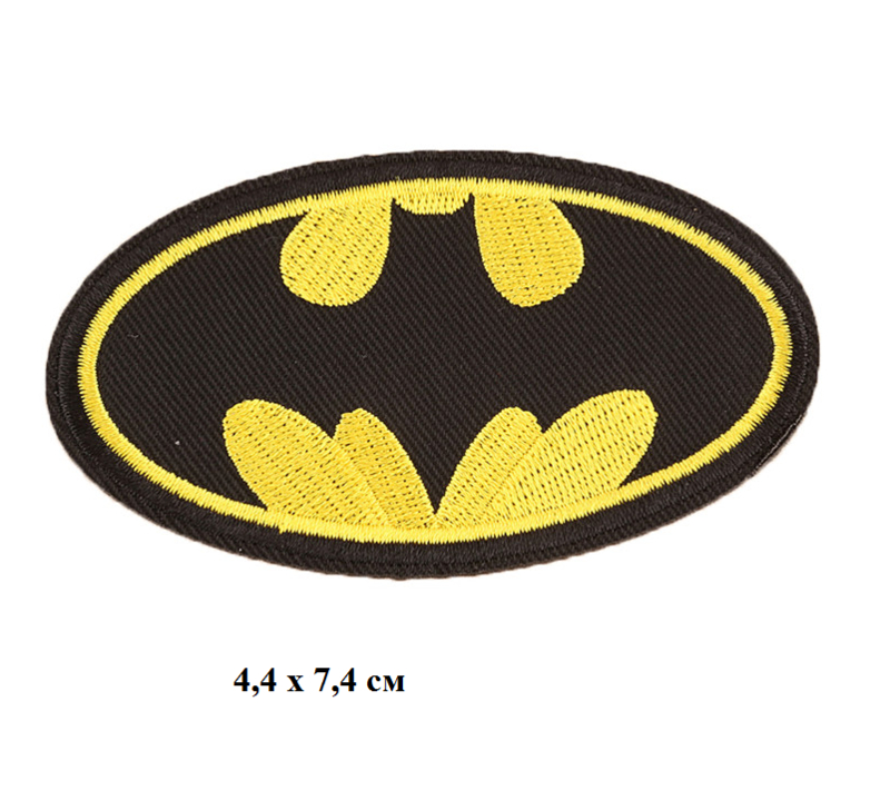 Термоаппликация Бетмен, наклейка на ткань, фото №2