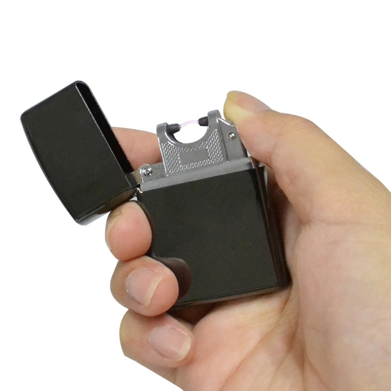 Электроимпульсная зажигалка USB 215 дуговая, numer zdjęcia 2