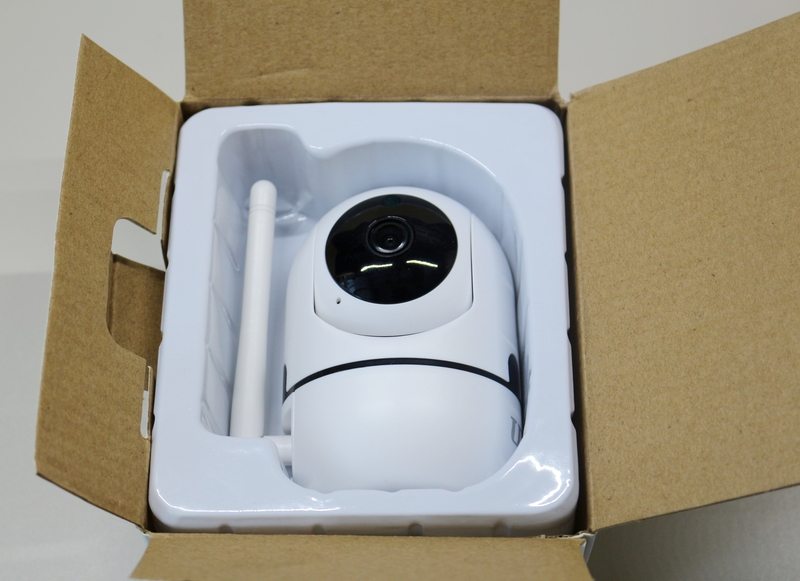 Беспроводная поворотная комнатная WiFi IP камера, видеоняня, датчик движения, фото №7