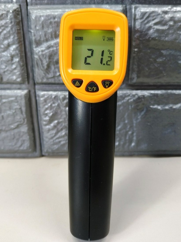 Цифровой инфракрасный промышленный термометр пирометр бесконтактный Ar320, фото №3