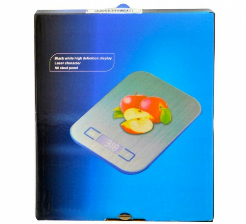 Кухонные электронные весы до 10 кг с большим LCD-дисплеем, фото №5