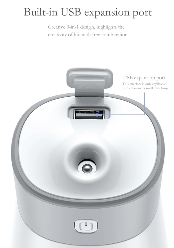 Увлажнитель воздуха BASEUS Slim waist Humidifier с аксессуарами, фото №4