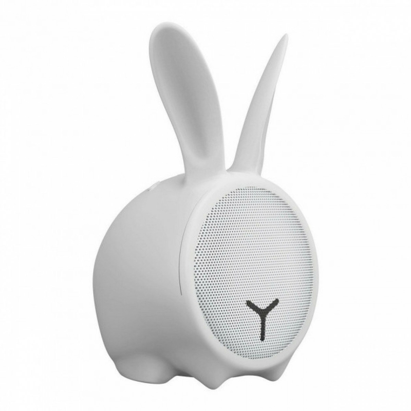 Портативная акустическая система BASEUS Chinese Zodiac Wireless Speaker Rabbit E06 White, фото №5