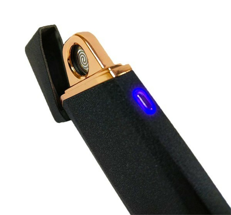 Спиральная электрическая USB зажигалка ZGP 110, фото №4